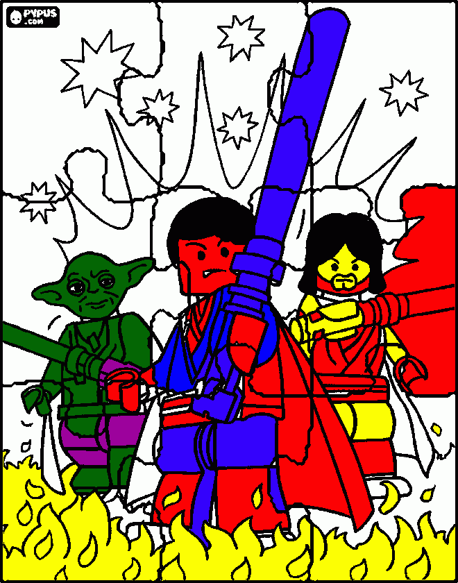 star wars homem aranha para colorir e imprimir