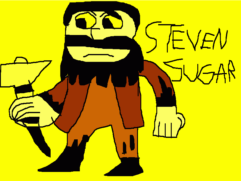 STEVEN SUGAR BENDY AU para colorir e imprimir