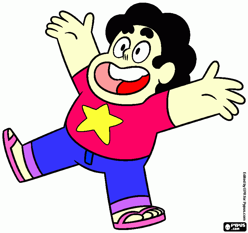 Steven Universe para colorir e imprimir