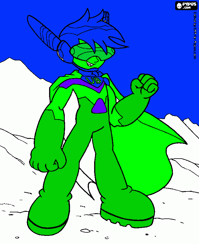 untra   ben10 para colorir e imprimir