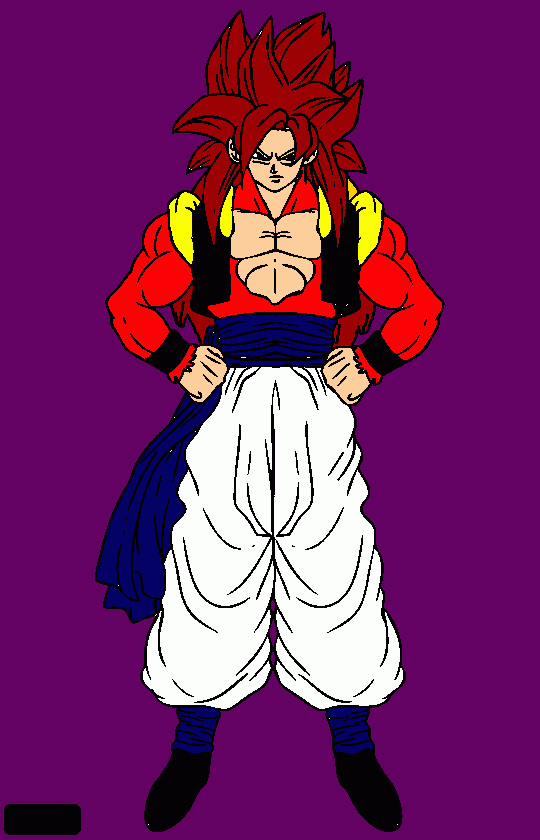 Vermezul SSJ40 para colorir e imprimir