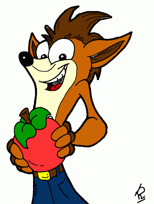 É o Crash para colorir e imprimir